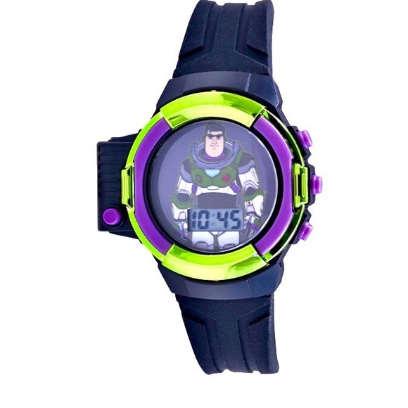 NIB Toy Story BUZZ LIGHTYEAR LCD Watch with Flashlight - Disney Pixar - Picture 2 of 11